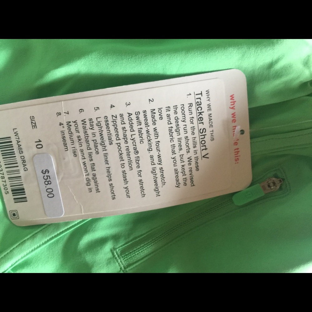 New Lululemon shorts